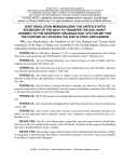 JOINT RESOLUTION MEMORIALIZING THE UNITED STATES