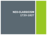 Neo-Classicism - Mrs. Duvall Art History