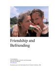 Friendship and Befriending