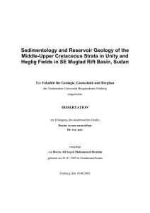 Sedimentology and Reservoir Geology of the Middle
