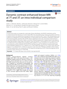 Dynamic contrast-enhanced breast MRI at 7T and 3T: an intra