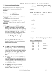 Math 120 – Introduction to Statistics – Mr. Toner`s