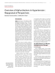 Overview of Alpha-blockers in Hypertension : Reappraisal of