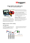 Megger DET3TC with ICLAMP option