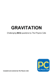 gravitation - The Physics Cafe