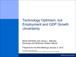 US productivity growth – cost cutting or innovation?