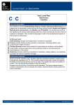 Transition Maths Year Level Plan
