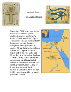 Ancient Egypt - L-Istorja tal
