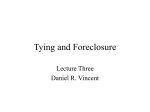 Tying and Foreclosure