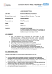 job description and person specification agreement