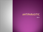 Antiparasitic
