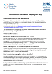 Information for staff on Aspergillus spp.