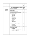 Category Scoring Criteria Total Points Score Part 1: Emerging