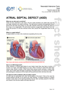 atrial septal defect (asd)