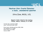 Neutron Star Crustal Emission: a basic, unanswered question.