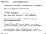 COMP25111: Operating Systems