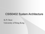 CSIS0402 System Architecture Middleware Classification