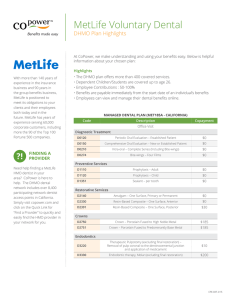 MetLife Voluntary Dental