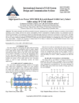 - International Journal of VLSI Design and
