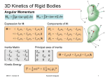 3D Kinetics of Rigid Bodies