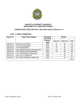 Dept. of Computer Science M.SC. (CSC) 2013