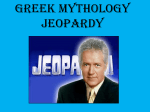 GREEK JEOPARDY