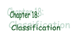 Classification - Deer Creek Schools