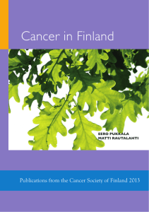 Cancer in Finland