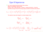 Type II Supernovae