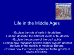 Life in the Middle Ages