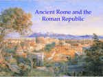 Chapter 5 Ancient Rome and the Rise of
