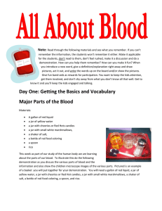 All About Blood - Spark Innovations