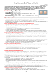 Drug Information Sheet("Kusuri-no-Shiori") Internal Published: 05