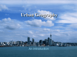 Urban Geography - CCSC Geography