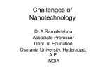 Challenges of Nanotechnology - Knowledge Systems Institute