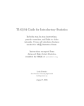 TI-83/84 Guide for Introductory Statistics