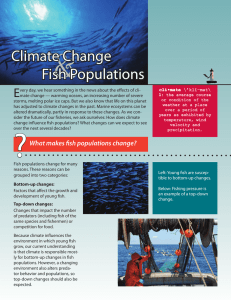 Climate Change Fish Populations - the National Sea Grant Library