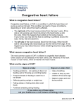 Congestive heart failure What is congestive heart failure?