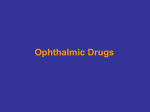 Rev Ophthalmic Drugs