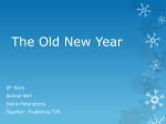 The old new year