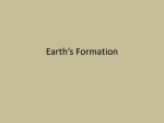 Earth*s Formation