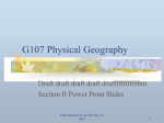 G107 Physical Geography