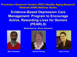 PEARLS - National Council on Aging