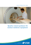 Quality control guidance for nuclear medicine equipment