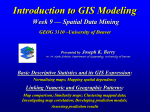 Wk9_lec - Innovative GIS