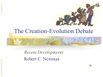 Creation-Evolution Debate