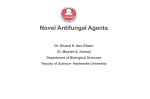 Lecture 17- Antifungal Agents