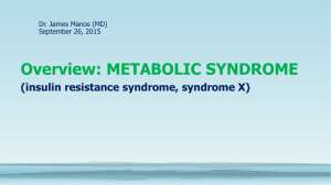 Metabolic syndrome English (power point)