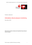 Ambulatory blood pressure monitoring