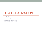 de-globalization - Oglethorpe University